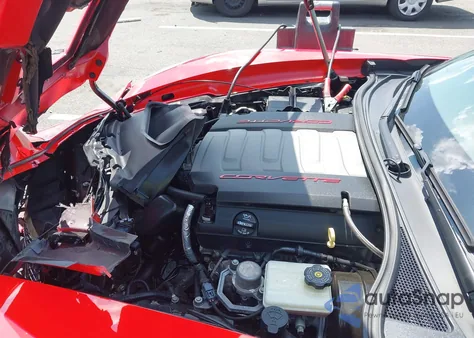 2014 Chevrolet Corvette Stingray из США, поврежденный, VIN 1G1YF3D77E5109875